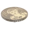 Miniatyrbillede 1 af 3: Holder DKD Home Decor Ø 10 cm Træ Aluminium Buddha Araber