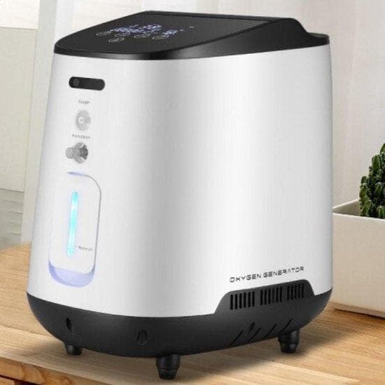 Syrekoncentrator 1-7 L per minus | Professionell 90% syre renhet Syregenerator Luftrenare