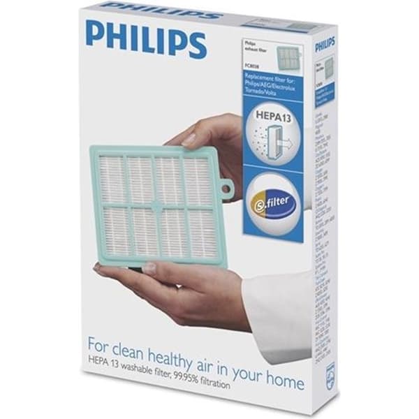 Philips Original S-Filtre® anti-allergiskt HEPA-filter för Performer, Jewel och Marathon dammsugare (FC8038/01)