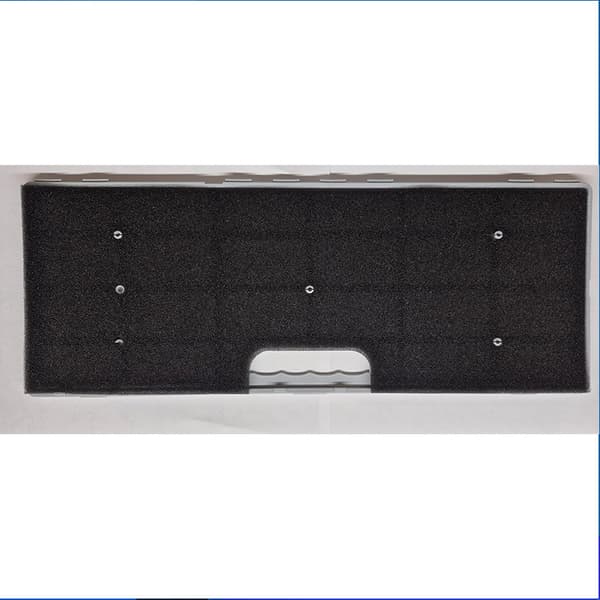 INF 2 kpl musta suodatinsieni GE-profiilin aluslevyille - WH01X35719
