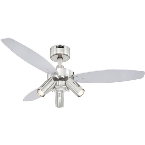 Takfläkt - Westinghouse - JET PLUS - 105 cm - Fjärrkontroll - Integrerat ljus