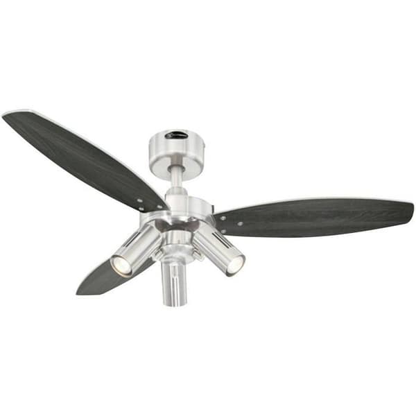 Takfläkt - Westinghouse - JET PLUS - 105 cm - Fjärrkontroll - Integrerat ljus