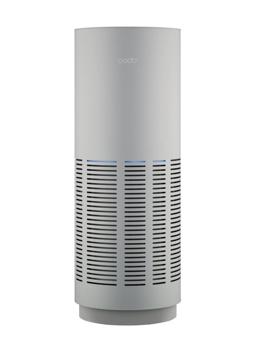 Cado LEAF 320i - Professionell och kraftfull luftrenare Styrning med ca -42m2 cool grå
