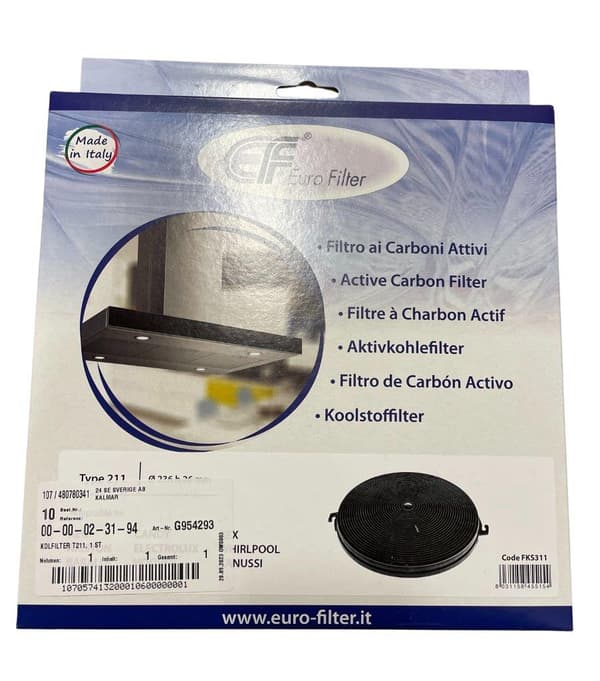Eurofilter T211 Kulfilter