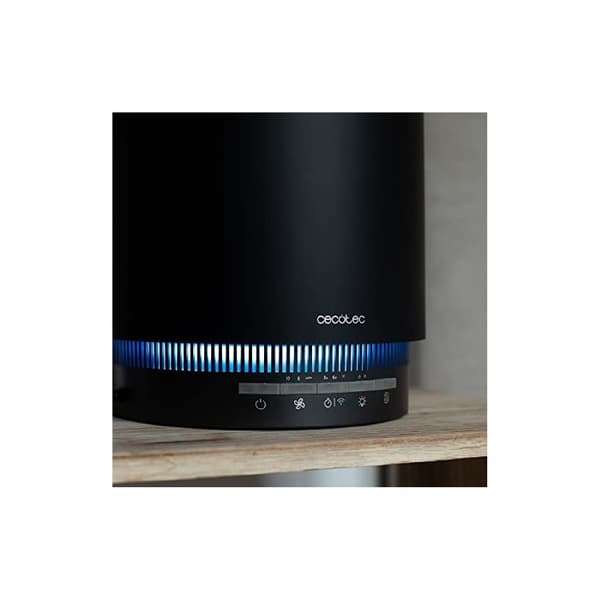 Cecotec Air purifier with 130 CADR, 4 filtering phases (pre-filter, carbon filter, high-efficiency filter and anti-bacteria filter), air quality sens