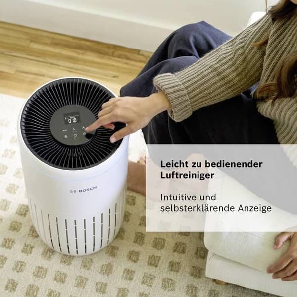 Luftrenare - Bosch - Air 4000 - HEPA-filter - Yta 62,5 m² - Automatiskt läge