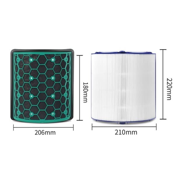 Hepa-filter til Dyson luftrensere TP04 / TP05 / TP07 2-pak