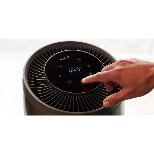 Silent Air Purifier 920246 Instant Pot - HEPA 13 Filter - CADR 126 m³/h - eliminerar 99,9% av fina partiklar - AP100 Svart