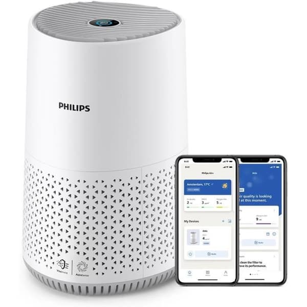 Philips Luftrenare Serien 600, Smart Sensor, Vit AC0651/10 Grå, Vit