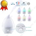 Miniatyrbild 1 av 4: TD® Luftfuktare Hem Baby Room Vas Tyst Ionizer Nattljus Eteriska oljor Barnrenare Diffuser