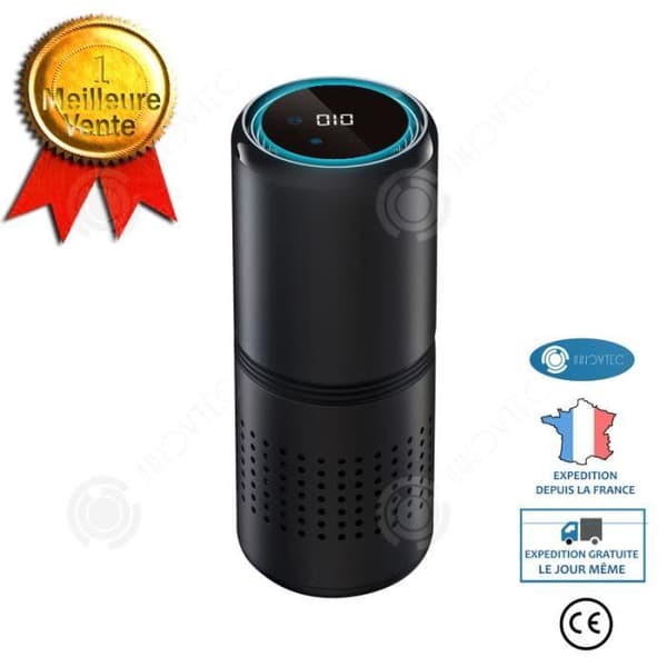 INN® billuftrenare Negativ jon USB HEPA Aroma Diffuser Billuftrenare Trippelfilter G Control