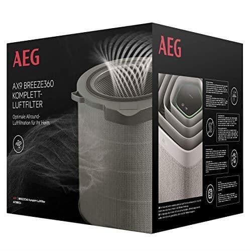 AEG AFDBRZ4 BREEZE360-filter (lämpligt för AX91-404DG luftrenare, eliminerar 99,9% av bakterierna, effektivt mot lukter,