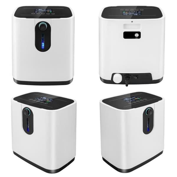 Justerbar syrekoncentrator 1-7L Justerbar syreapparat Variabel syrekoncentrator Syrerapi