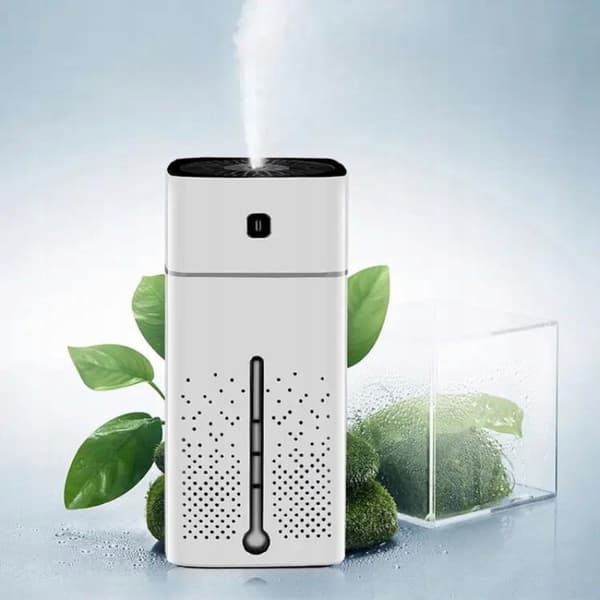 LUFTFUGTIGER DAMPDIFFUSER ULTRALYDSRENSER AROMATERAPI