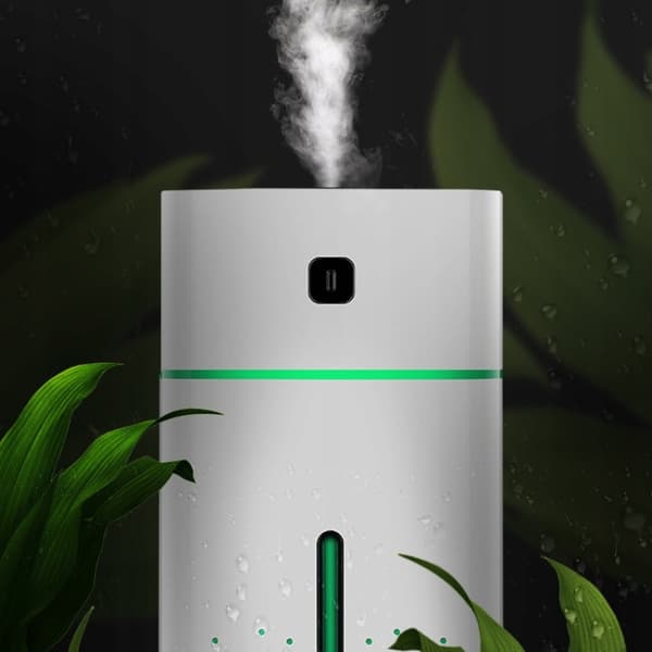 LUFTFUGTIGER DAMPDIFFUSER ULTRALYDSRENSER AROMATERAPI