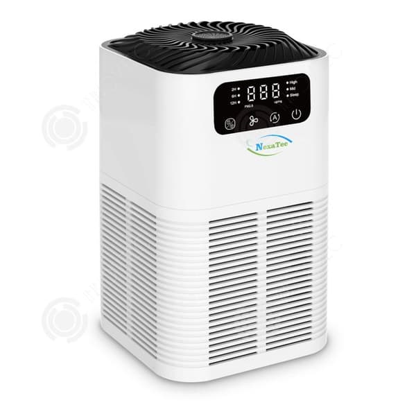NEX Smart negativ jonluftrenare med aromaterapifunktion Renar upp till 60㎡ PM2.5 Tyst luktborttagning