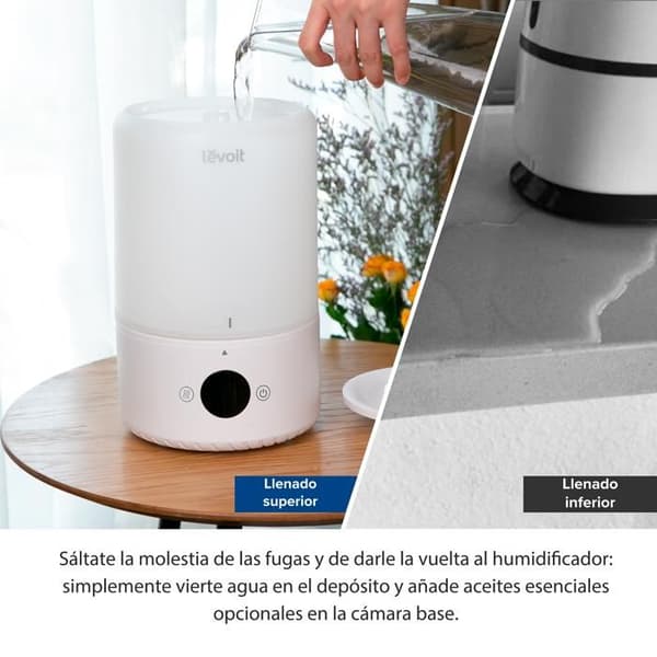 LEVOIT - Luftfuktare Dual 200S Smart Top-Fill