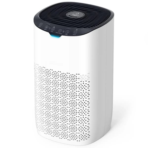 Ilmanpuhdistin, 300 m³/h Ilmavirta, HEPA H13 Suodatin, Ääniohjaus,5.9KG, JHD03W