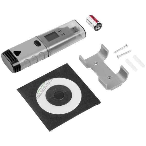 Steinberg Systems Temperatur- och fuktlogger - USB - LCD