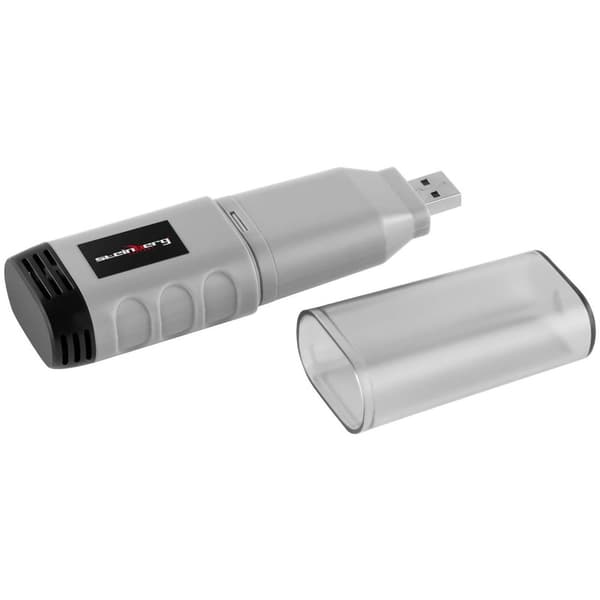 Steinberg Systems Temperatur- och fuktlogger - USB - LCD