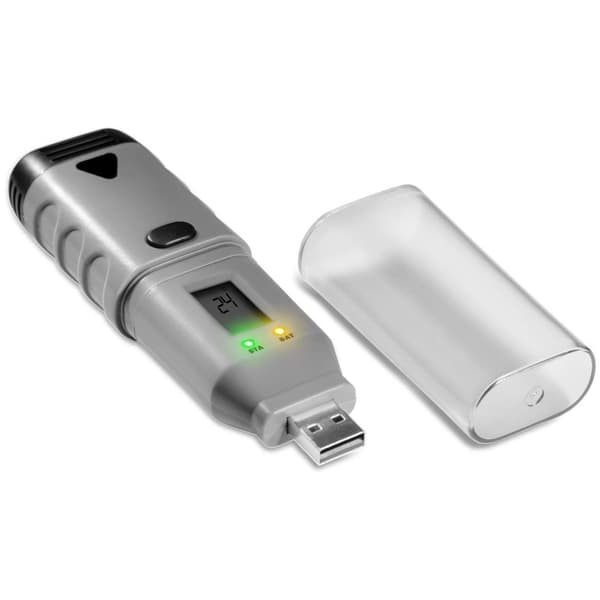 Steinberg Systems Temperatur- och fuktlogger - USB - LCD