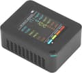 Miniatyrbillede 9 af 9: OBOSOE luftkvalitetsmonitor med LCD-skærm - Bærbar CO2, TVOC, HCHO, PM2.5, PM10 indendørs detektor, USB-genopladelig, ABS-materiale
