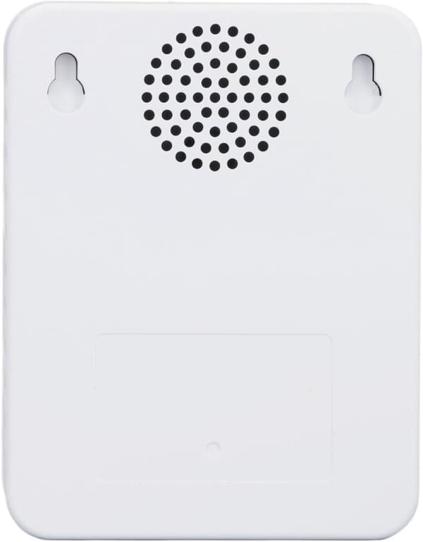 OBOSOE luftkvalitetsmonitor med LCD-skærm - Bærbar CO2, TVOC, HCHO, PM2.5, PM10 indendørs detektor, USB-genopladelig, ABS-materiale
