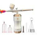 Miniatyrbild 1 av 2: Bärbar Airbrush-kit, 900mAh batteri, 0,35 mm munstycke,champagne