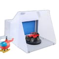 Miniatyrbild 1 av 3: Airbrush-kabin, bärbar design, dubbelt filtreringssystem, effektiv luftflöde