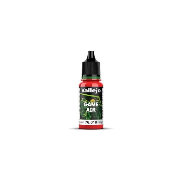 Aero sprayfärg - Bloody Red - Rouge Sang - 18ml - Matt formulering - Ultra fina pigment