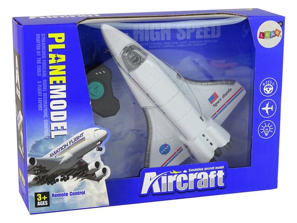 White Remote Controlled Remote Control Jet