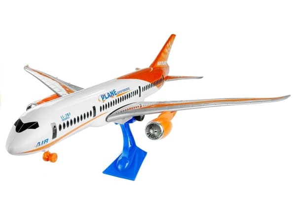 Airline White Friction Drive Stand  65 cm