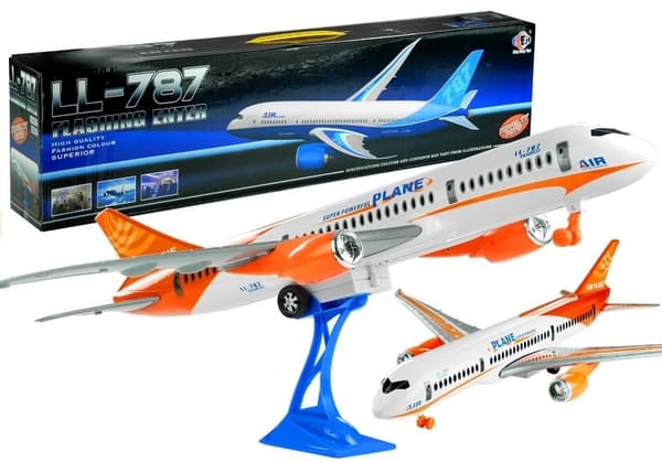Airline White Friction Drive Stand  65 cm