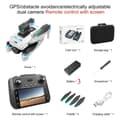 Miniatyrbillede 2 af 2: GPS Kamera Drone, 4K HD Videooptagelse, 40 minutters flyvetid,BK OAS GPS 1B
