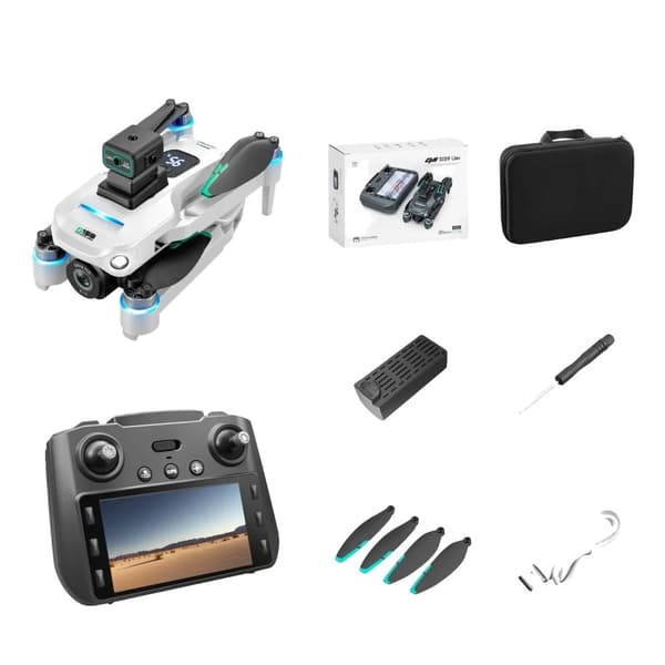 GPS Kamera Drone, 4K HD Videooptagelse, 40 minutters flyvetid,BK OAS GPS 1B