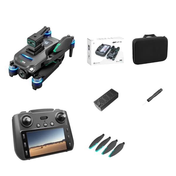 GPS Kamera Drone, 4K HD Videooptagelse, 40 minutters flyvetid,BK OAS GPS 1B