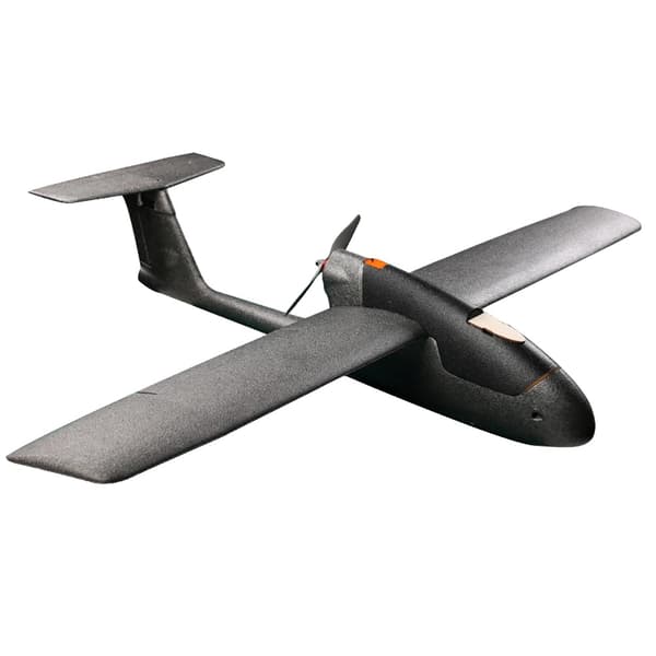 FPV-lentokone, 1100 mm siipiväli, kevyt EPP-rakenne,Musta