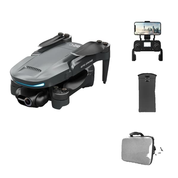 Drone GPS 4K, 25 minutters flyvetid, 3000 m kontrolområde,BK 4K NO-OAS 1B