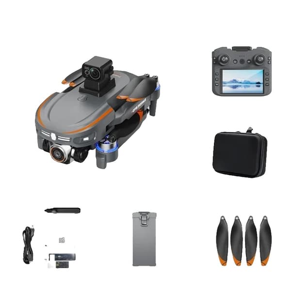 Professionel Drone, 4K HD Video, Op til 800m Fjernbetjeningsområde,S28 LASER-OAS 1B