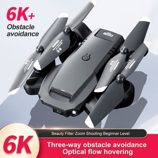 Kaukosäätöinen drone, 6K-kamera, helppo käyttää,6K kamera 3 akkua
