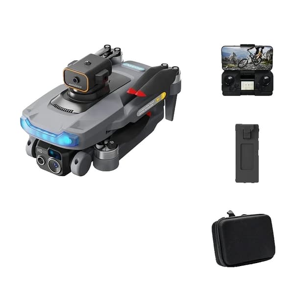 Professionel Drone, 8K HD Video, 20 minutters flyvetid,GR 8K HD GPS 1B