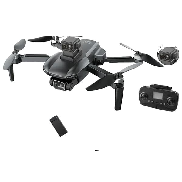 GPS Drone, 1080p HD Video, 1200m Ohjausetäisyys,OA Musta 4K 1B