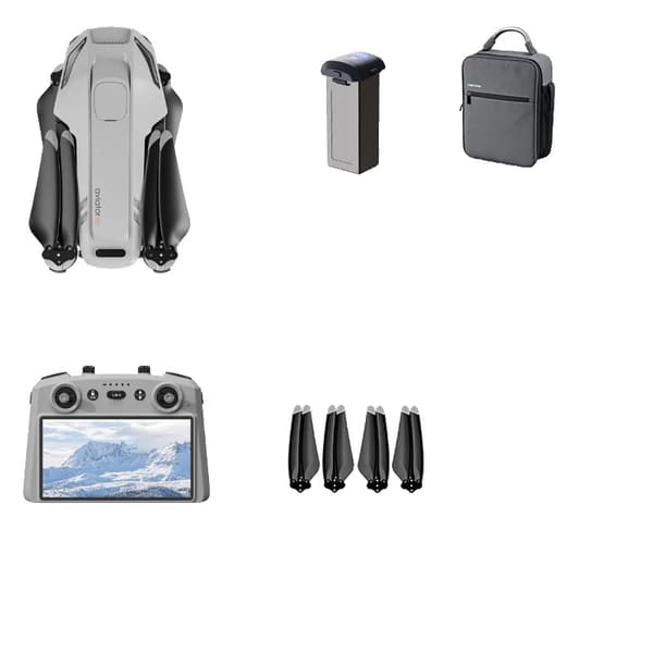 GPS Drone, 4K Kamera, 38 Minutters Flyvetid,WH NO-OAS 1B