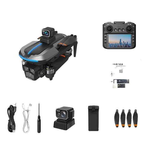 Dron, 8K HD-kamera, 360-graders lasersystem för hinderundvikande,BK OAS 2B