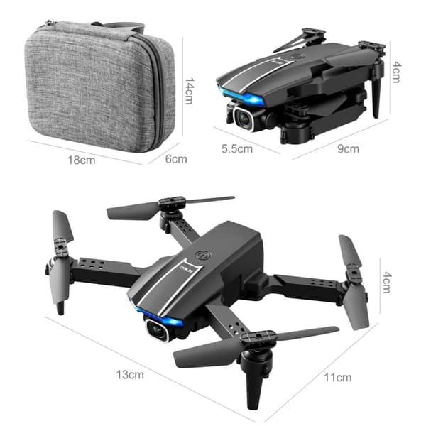 4K Drone, Dobbelt Kamerasystem, Gestuskontrol, Brugervenlig Betjening