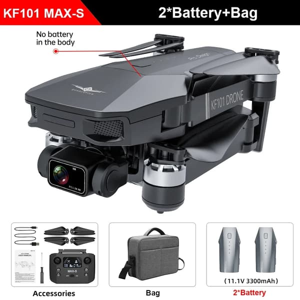KF101 MAX-S Drone, 4K Kamera, 5KM Ohjausalue,KF101 MAX-S 2B CB