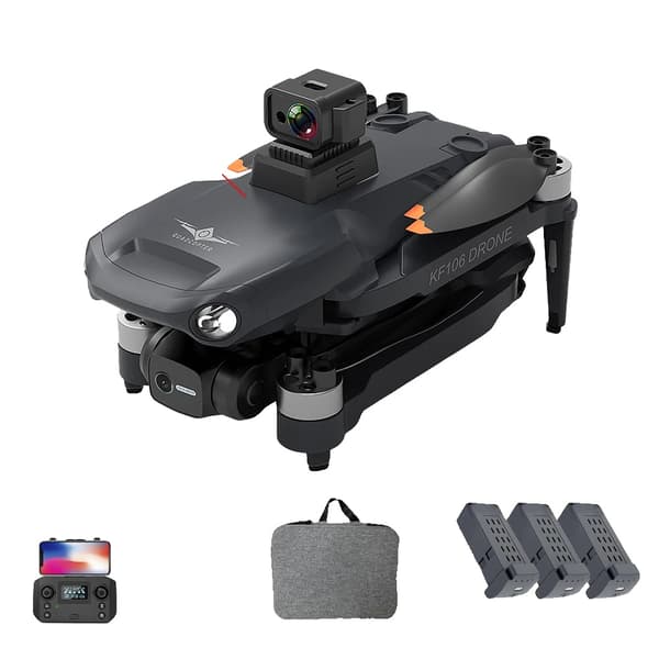 Teeggi KF106 Max Drone, 4K-kamera, GPS-navigointi,KF106 Max 3B CB