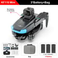 Pikkukuva 2 / 2: Teeggi KF110 Mini Drone, 4K HD -kamera, 22 minuutin lentoaika,KF110 PRO 3B CB
