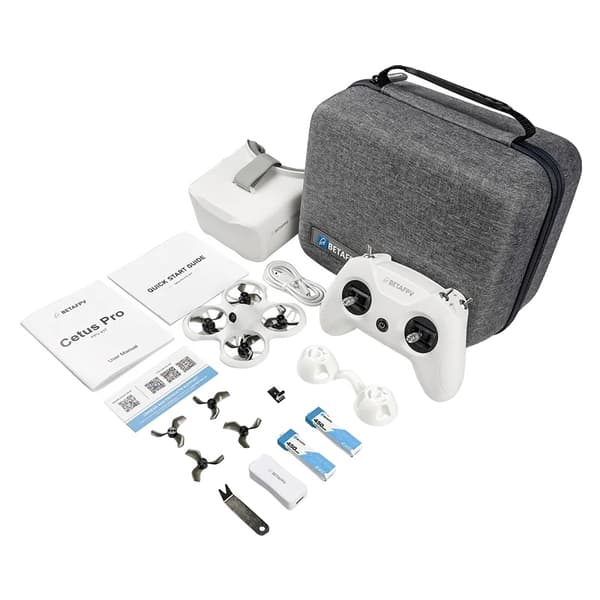 FPV-setti, LiteRadio2 SE -lähetin, VR02-lasit, 450mAh akku,Cetus Pro