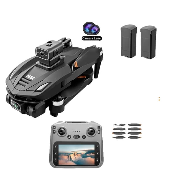 V168 MAX GPS -droni, 4K-videoresoluutio, 25 minuutin lentoaika,V168MAX-2 Paristot